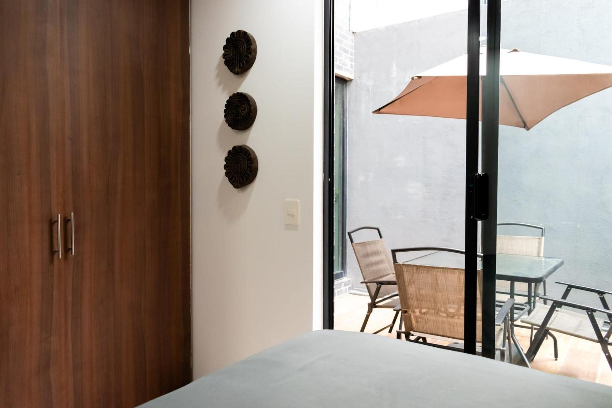 Terraza Departamento Cerca De Santa Fe Kingsize Lägenhet Mexico City Exteriör bild